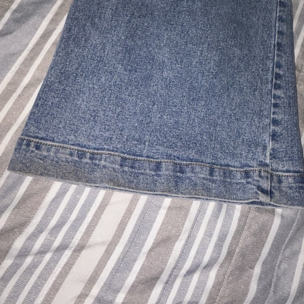 Frye Women's High Rise Wide Leg Flare Jeans Medium Wash Blue Denim Size 30 - Picture 15 of 16
